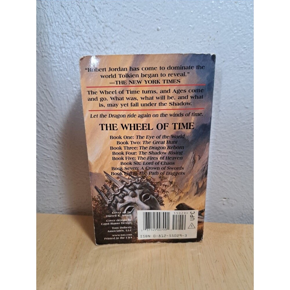 4 The Wheel of Time By Robert Jordan Paperback Books # 1,6, 8,9 - Picture 6 of 16